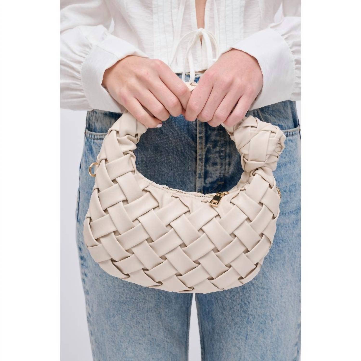 Urban Expressions - Women's Nadia Woven Crossbody Bag