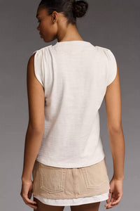 Nation Ltd - Mikka Buttoned-shoulder Tank Top
