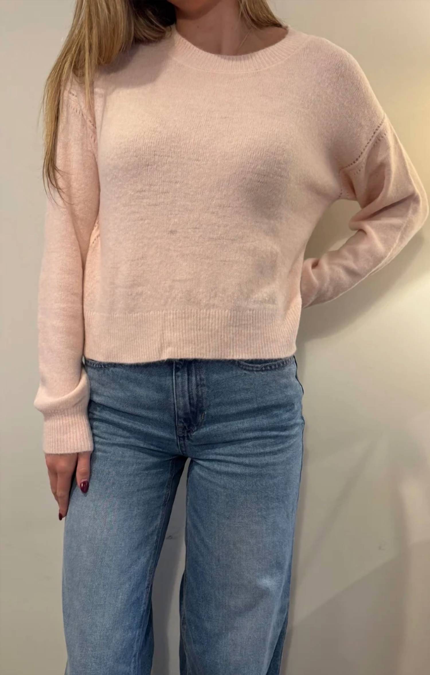 Bobi - Crewneck Boxy Sweater