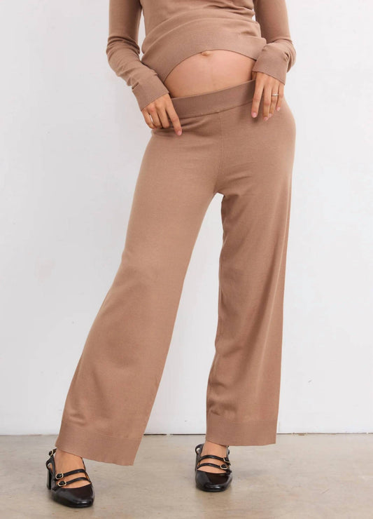 Hatch - Softsculpt Knit Crop Pant