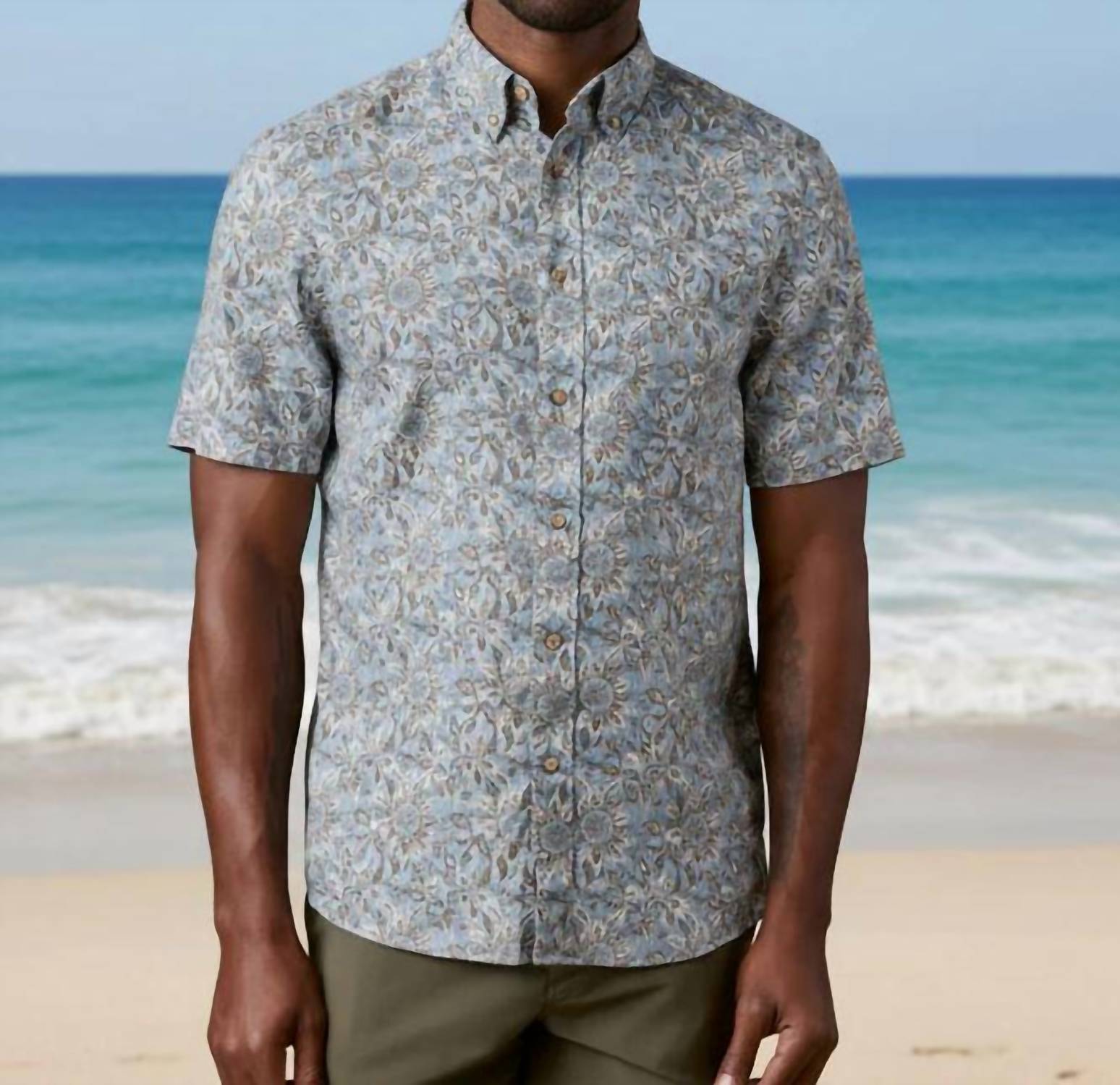 Faherty - Short Sleeve Breeze Shirt