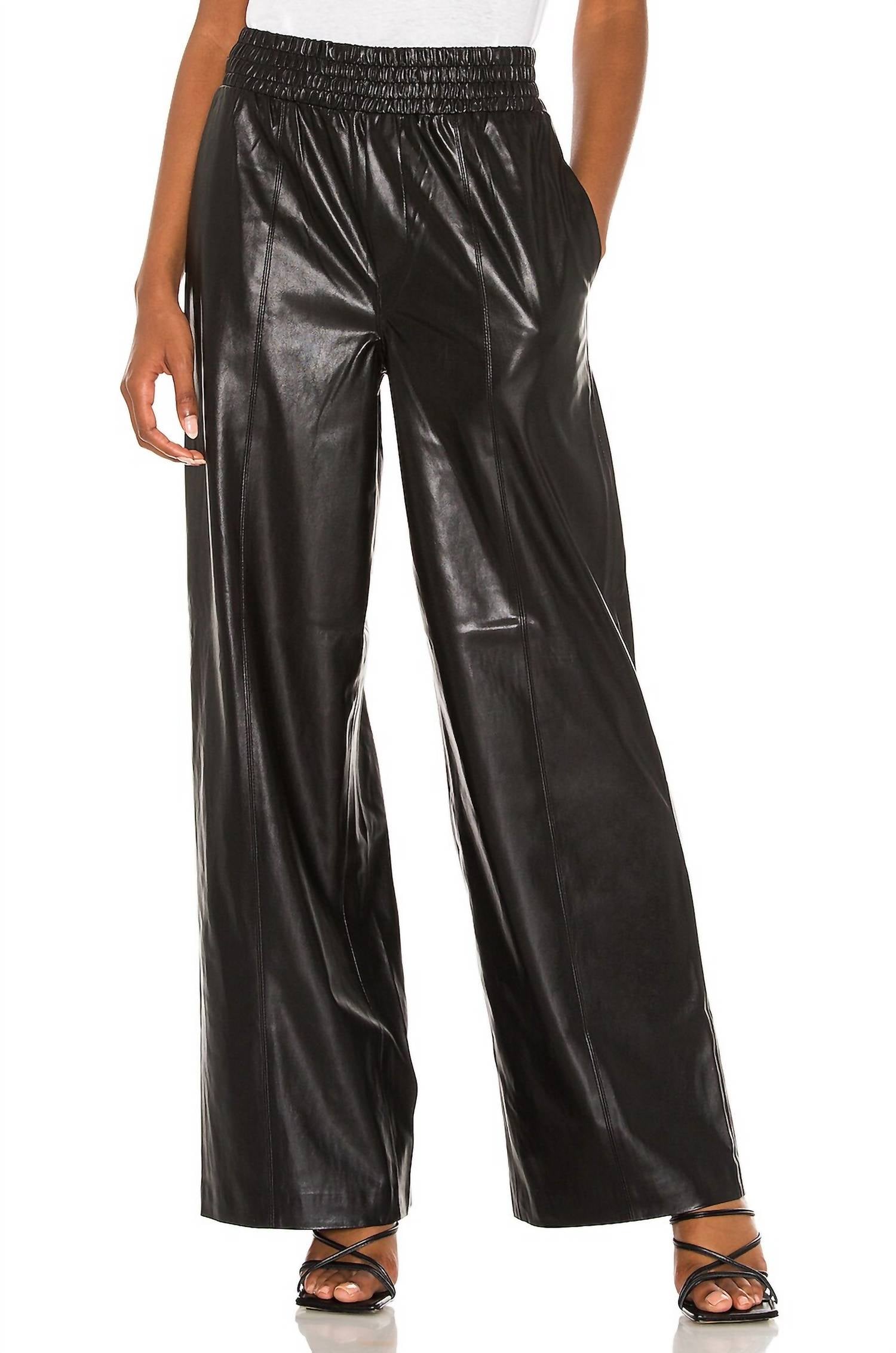 Blanknyc - Faux Leather Wide Leg pants