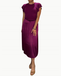 Michael Stars - Meryl Midi Short Sleeve Dress