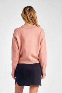 Elan - Collar V-neck Sweater