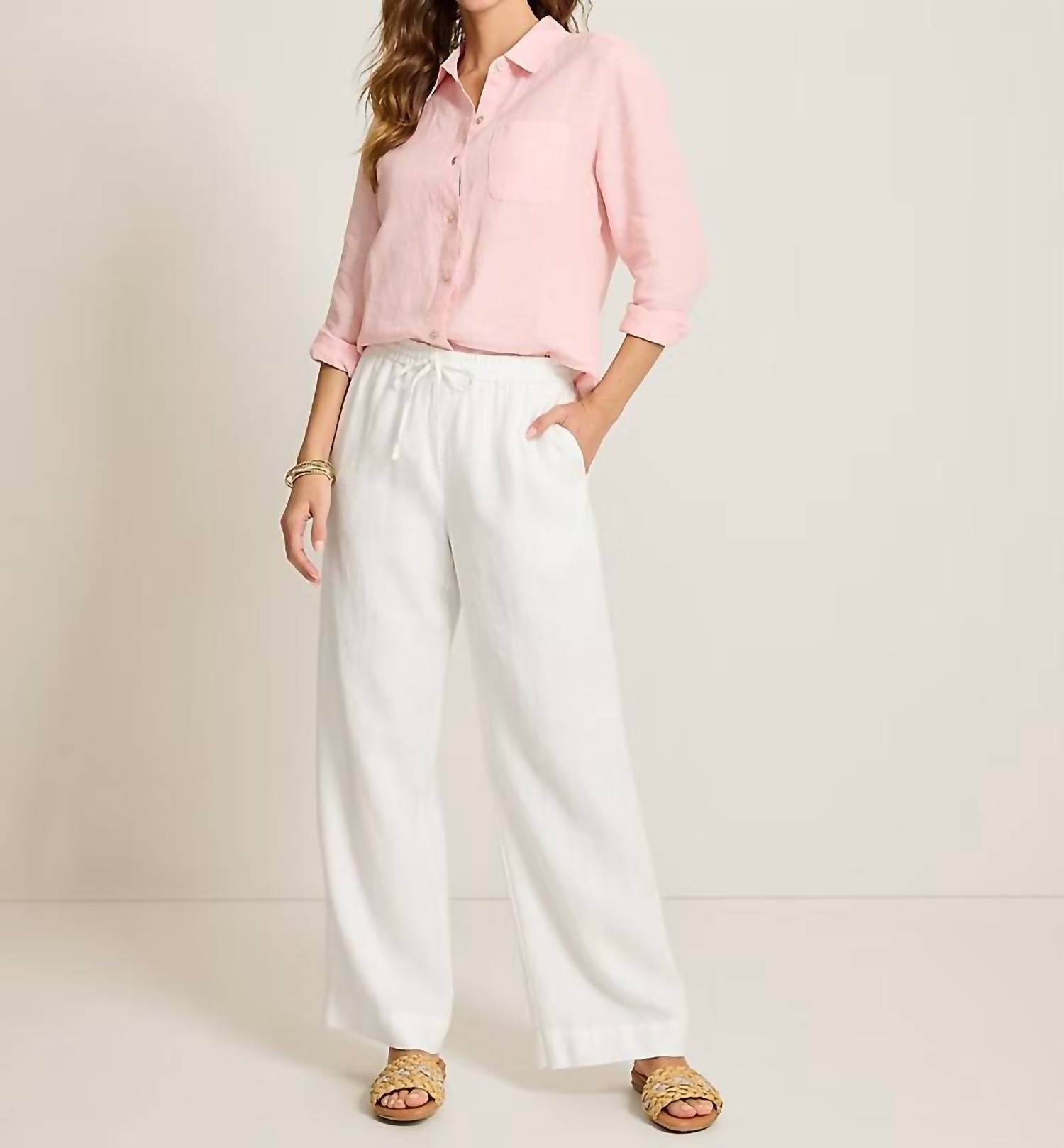 Tommy Bahama - Two Palms High-rise Linen Easy Pants