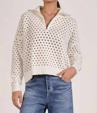 Elan - Hope And Stay Quarter-zip Sweater