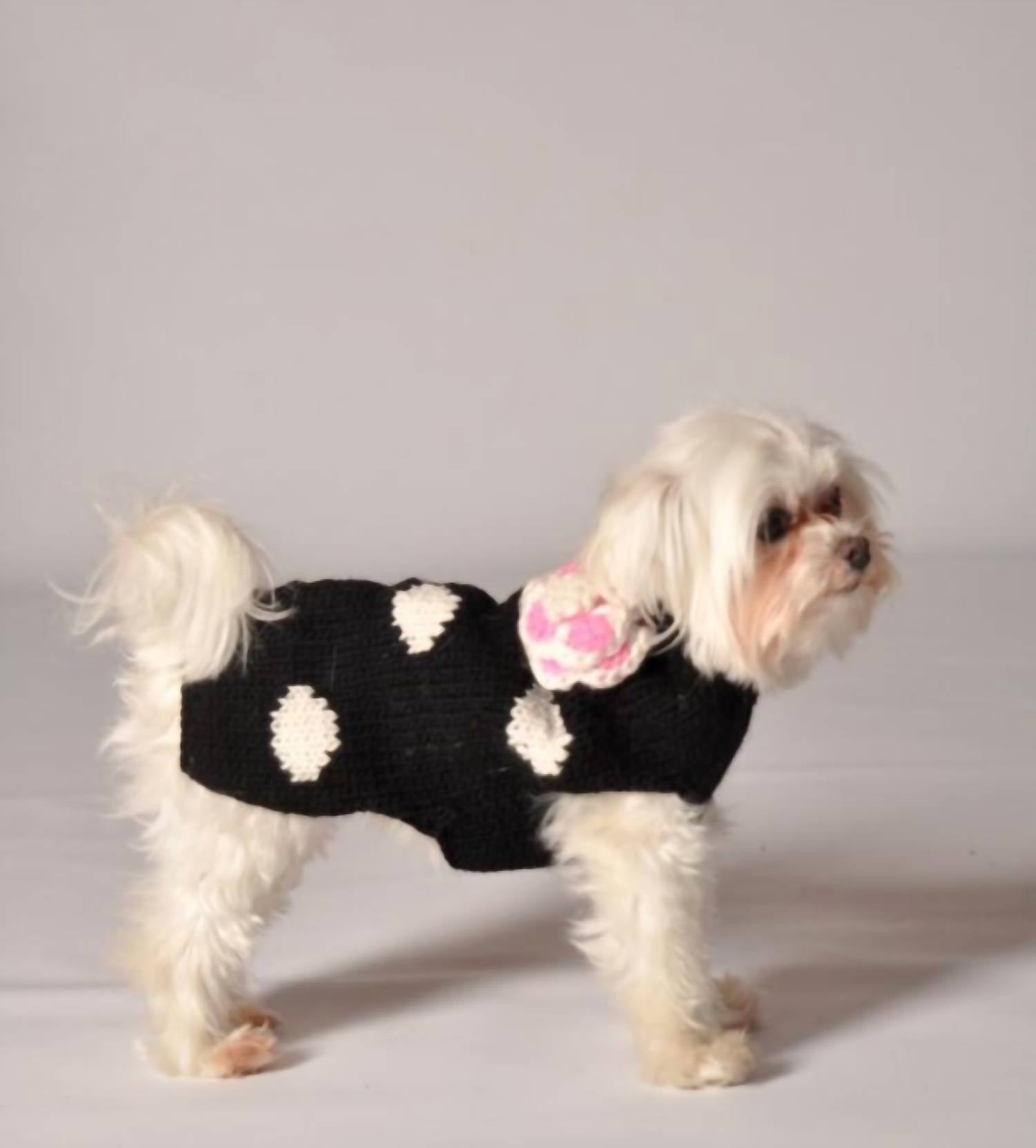 Chilly Dogs - Polka Dot Dog Sweater