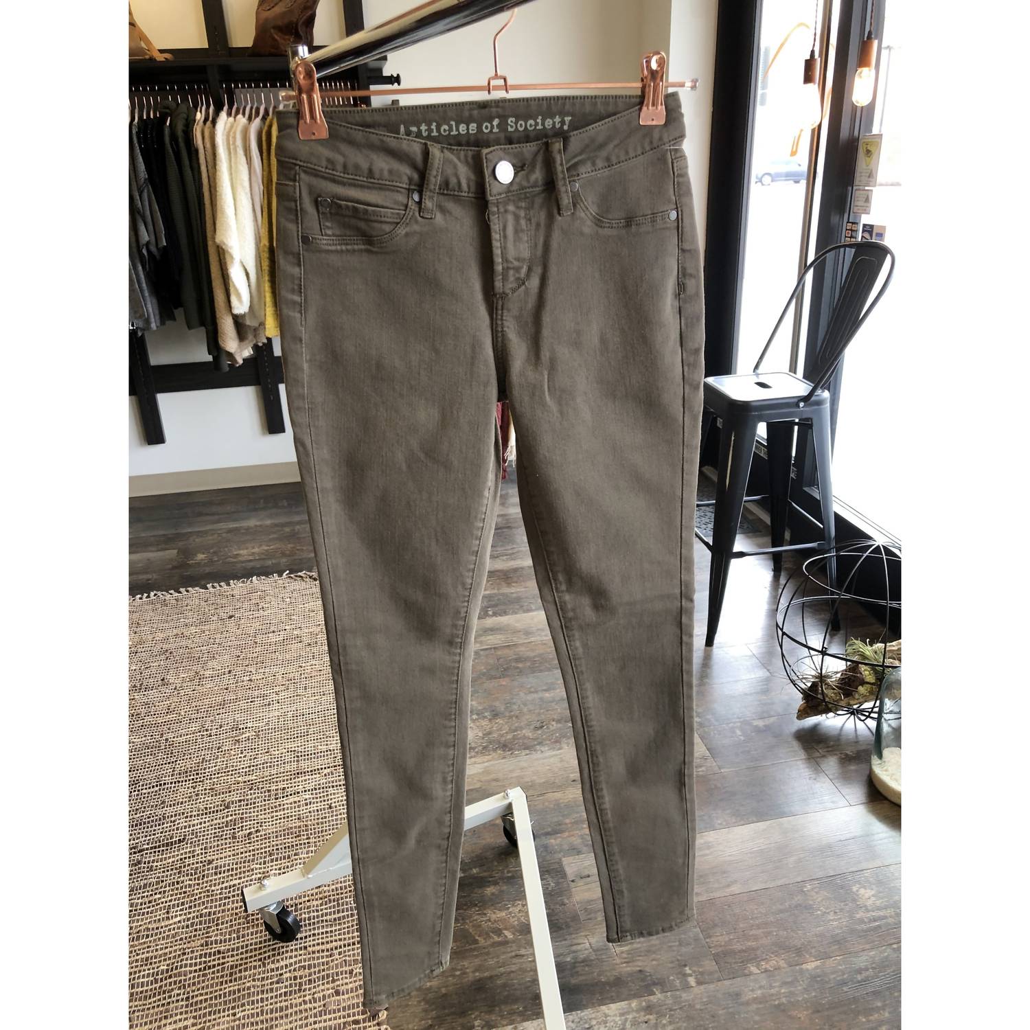 articles of society Women's Sarah Skinny Jeans in blackmore - women's jeans
