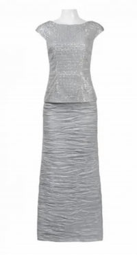 Alex Evenings - Women's Long Embroidered Wedding Dress