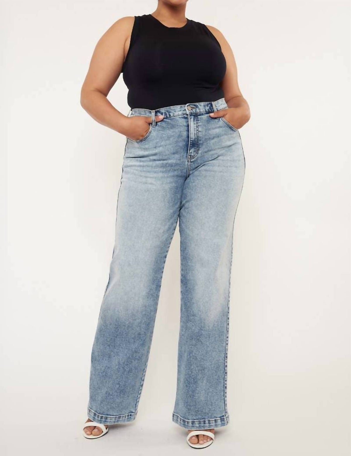 Kancan - 90’s High Rise Flare Jeans - Plus