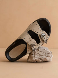Oasis Society - Women's Western Buckle Slides