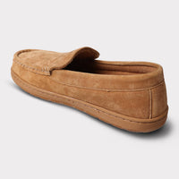 Lamo Men's Brett Un-lined Slip-on Moccasin in chestnut - men's loafer - alternate view