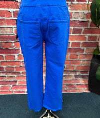 Slimsation By Multiples - Pull On Five Pocket Crop Pants