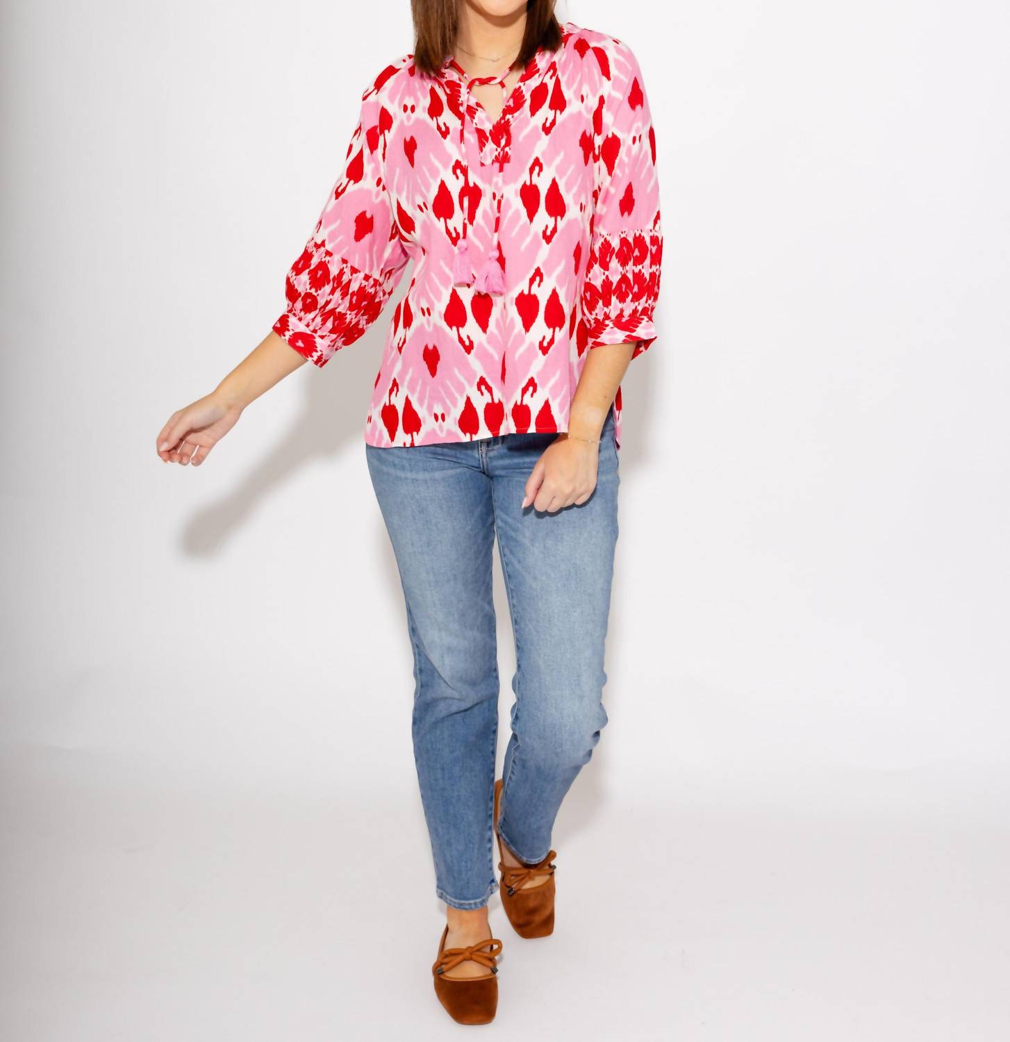 Ivy Jane - Ikat Your Heart Top