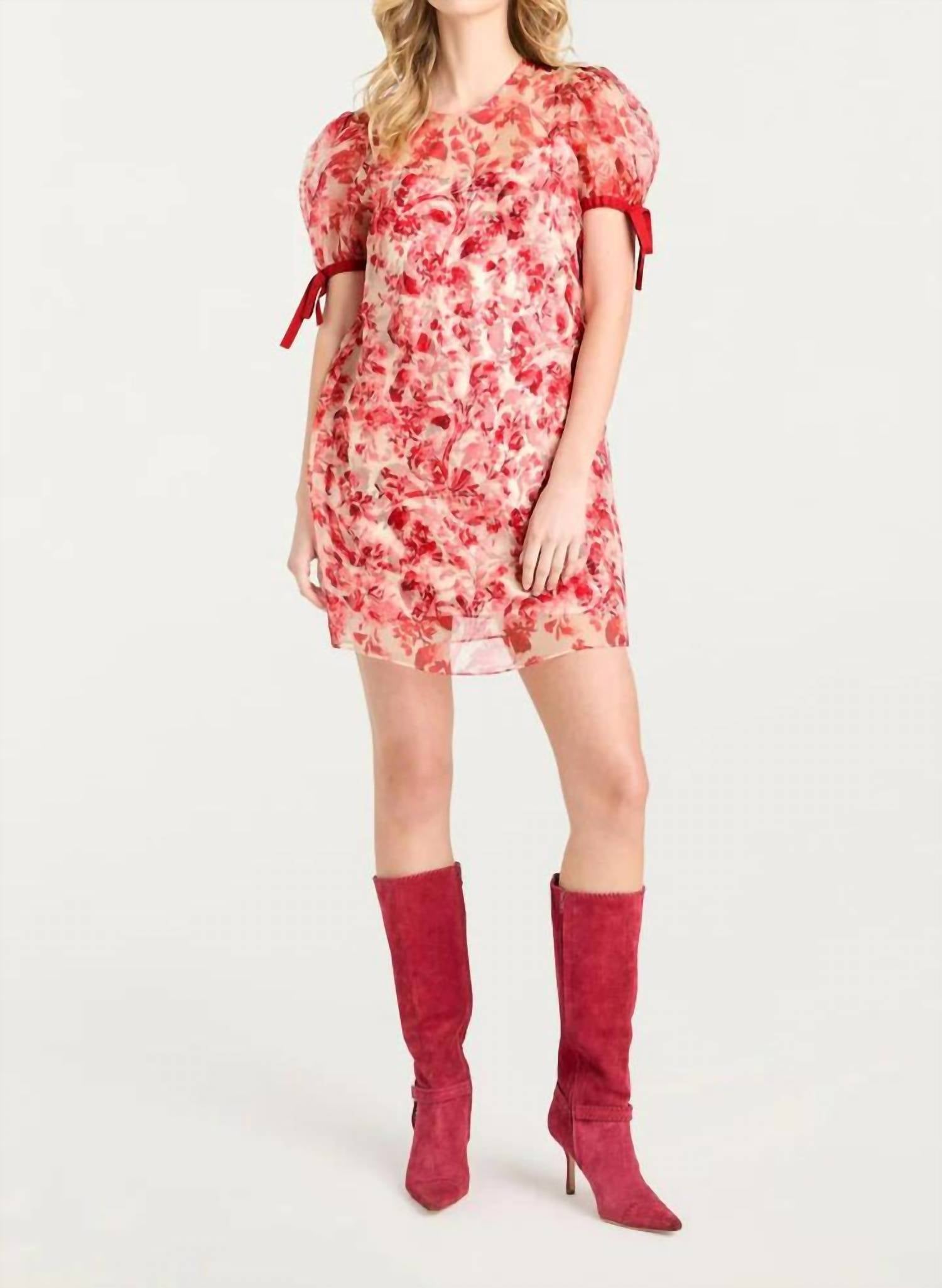Cinq A Sept - Floral Ribbons Junette Dress