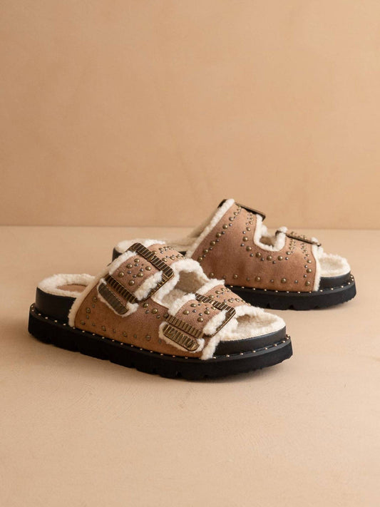 Oasis Society - Women's Gaylen Fleece-lined Slide