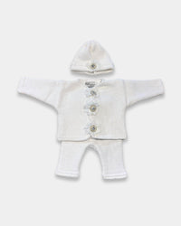 Gita - Girl's 2pc Cardigan With Light Crystal/rhinestone With Hat