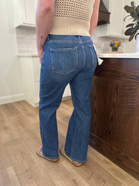 Risen - Alley Tummy Control High Rise Straight Jeans