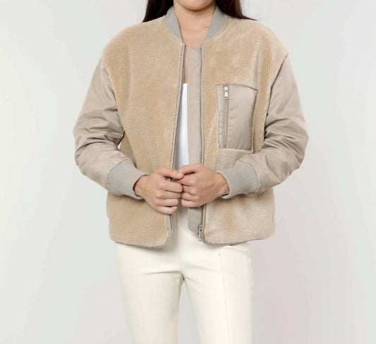 Faux Shearling Jacket