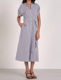 Elan - Stripe Midi Dress
