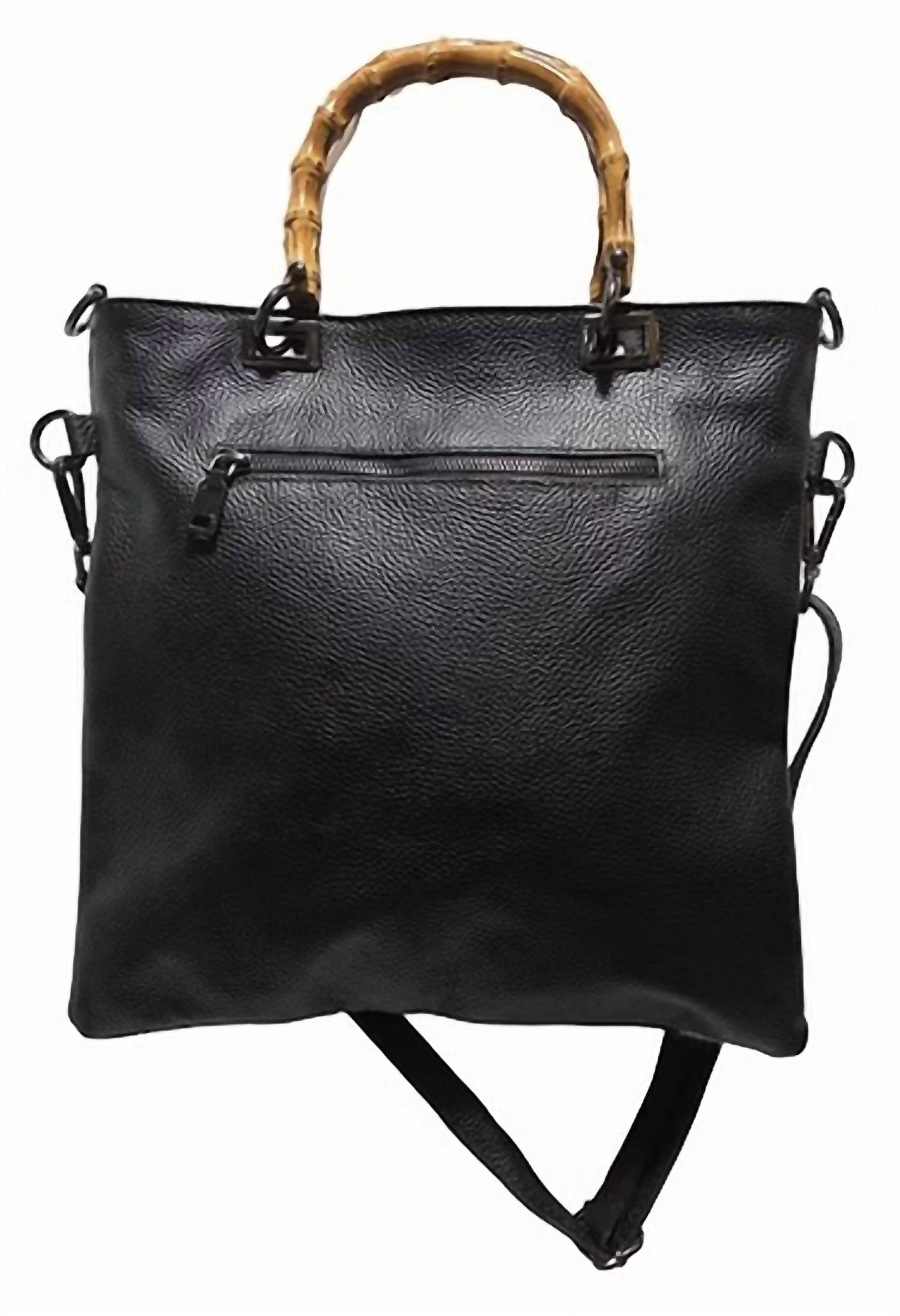 Charlie Leather - Women's Angelina Large Tote And Over Shoulder Handbag