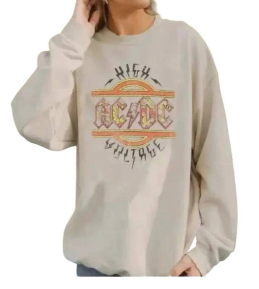 Livylu - AC/DC High Voltage Sweatshirt