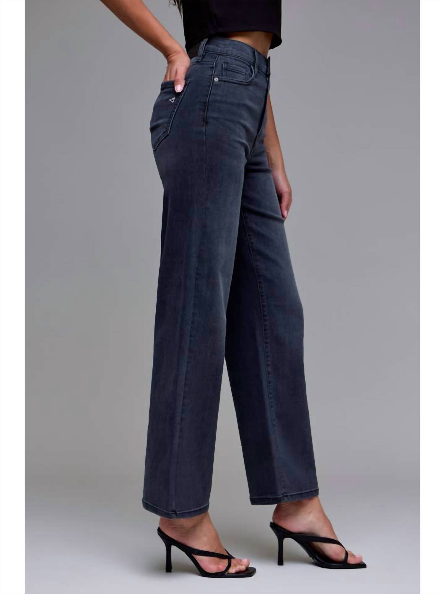 Hidden - High Rise Dad Jeans