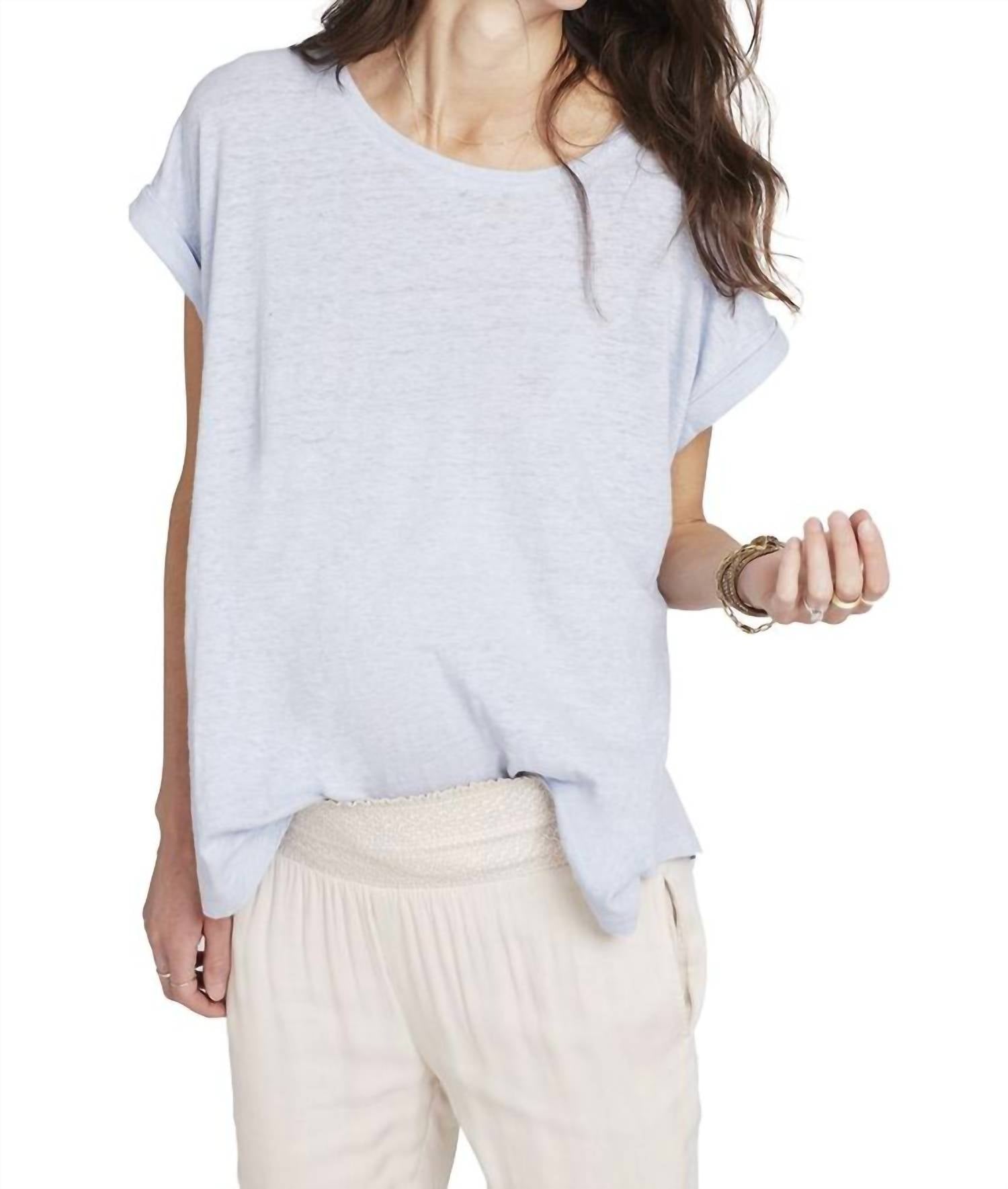Hatch - Linen Circle Short Sleeve Tee