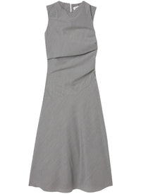 Rohe - Mini Check Cowl Neck Dress