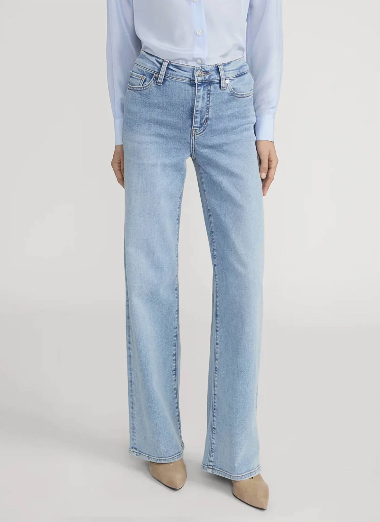 Frame - Le Slim Palazzo Wide Leg Jeans