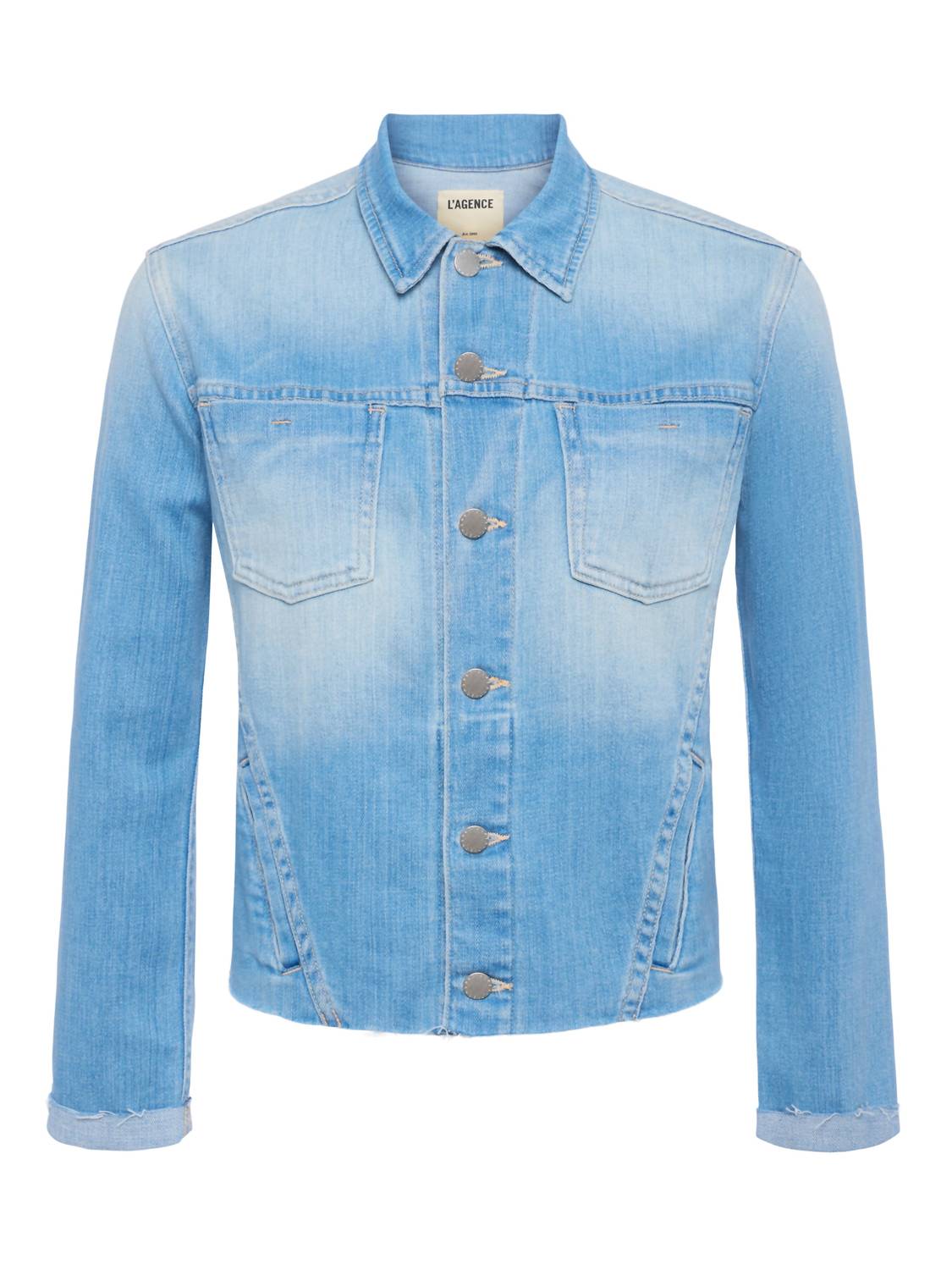 L'Agence - Janelle Slim Raw Jacket