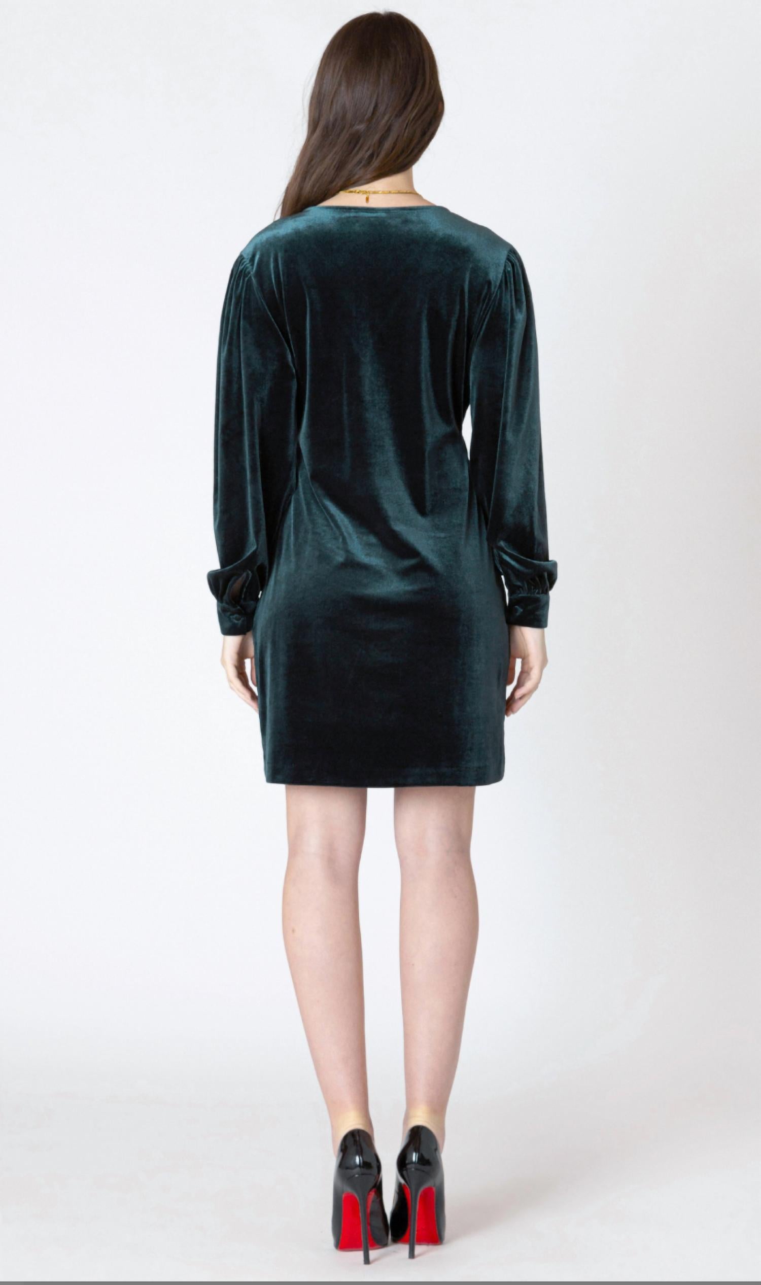 Dex - Velvet Mini Dress