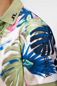 J.Lindeberg - Tour Tech Reg Fit Print Polo Shirt