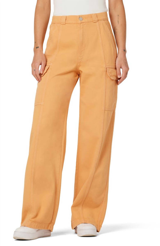 Hudson - HIGH-RISE WIDE LEG CARGO PANT