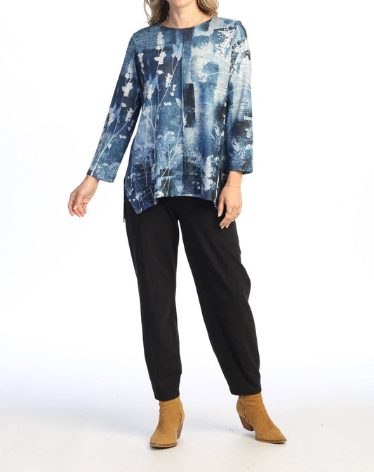 Jess & Jane - Mariposa French Brushed Knit Slit Top