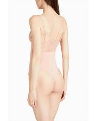 Stella Mccartney - Jersey Lace High Leg Thong BodySuit