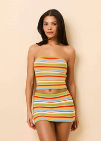Solid & Striped - Celeste Knit Micro Mini Skirt