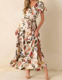 Skies Are Blue - Floral Dress
