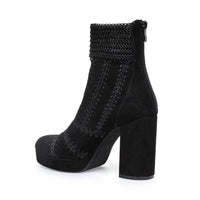 SILENT D Women's Yasmin Boot in black suede - women's shoe - view 5
