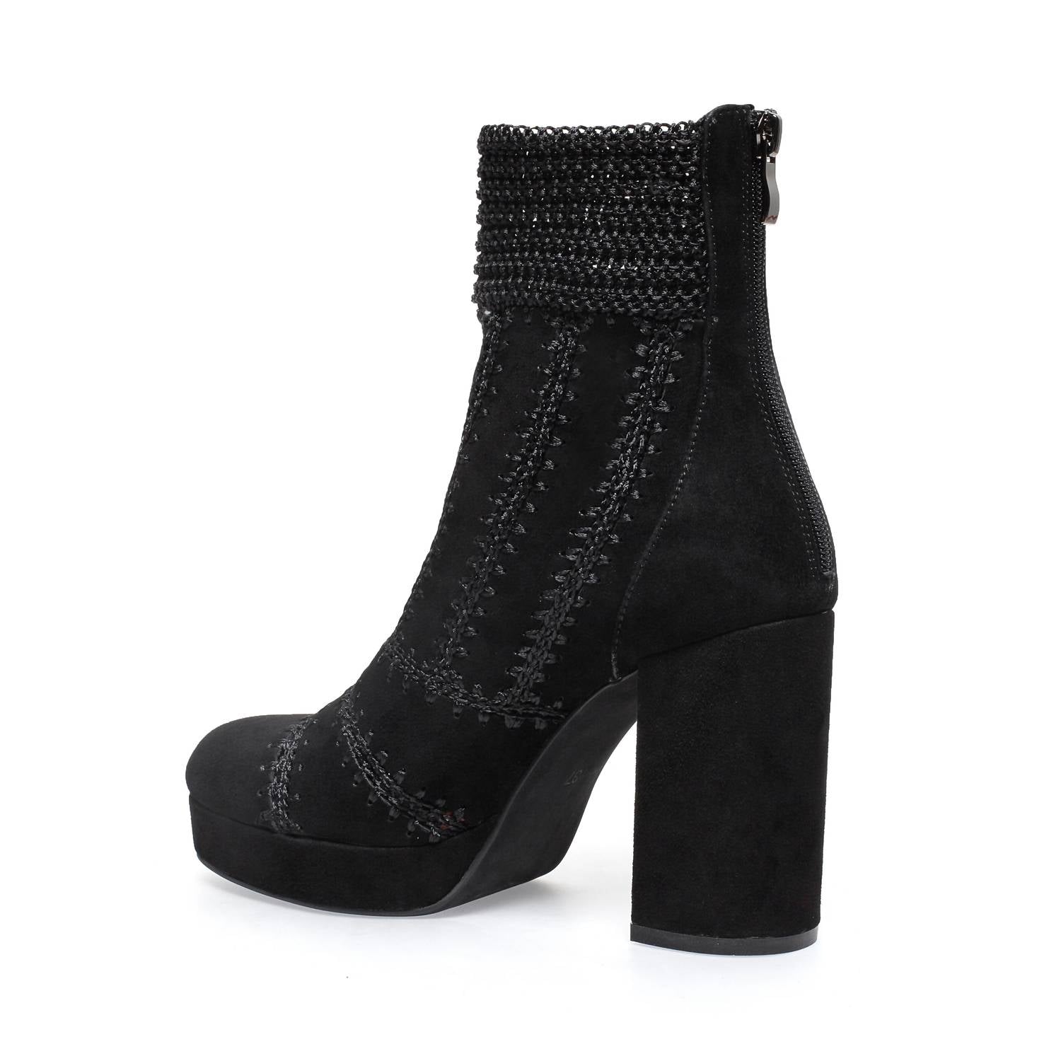SILENT D Women's Yasmin Boot in black suede - women's shoe - view 5