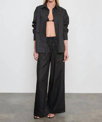 Enza Costa - LINEN CROPPED SUMMER PANT