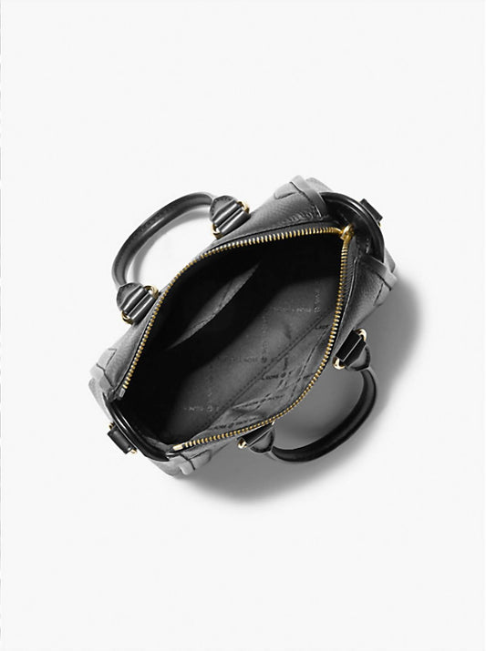 Michael Kors - Women's Carine Pebbled Leather Satchel Bag