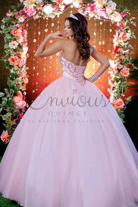 Karishma Creations Women's Prom Dress in pink - women's dress - alternate view