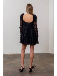 Moon River - Raquel Ruched Mini Dress