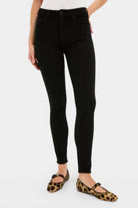 Mother High Waisted Looker Pants in nighty night - women's jeans - detail view