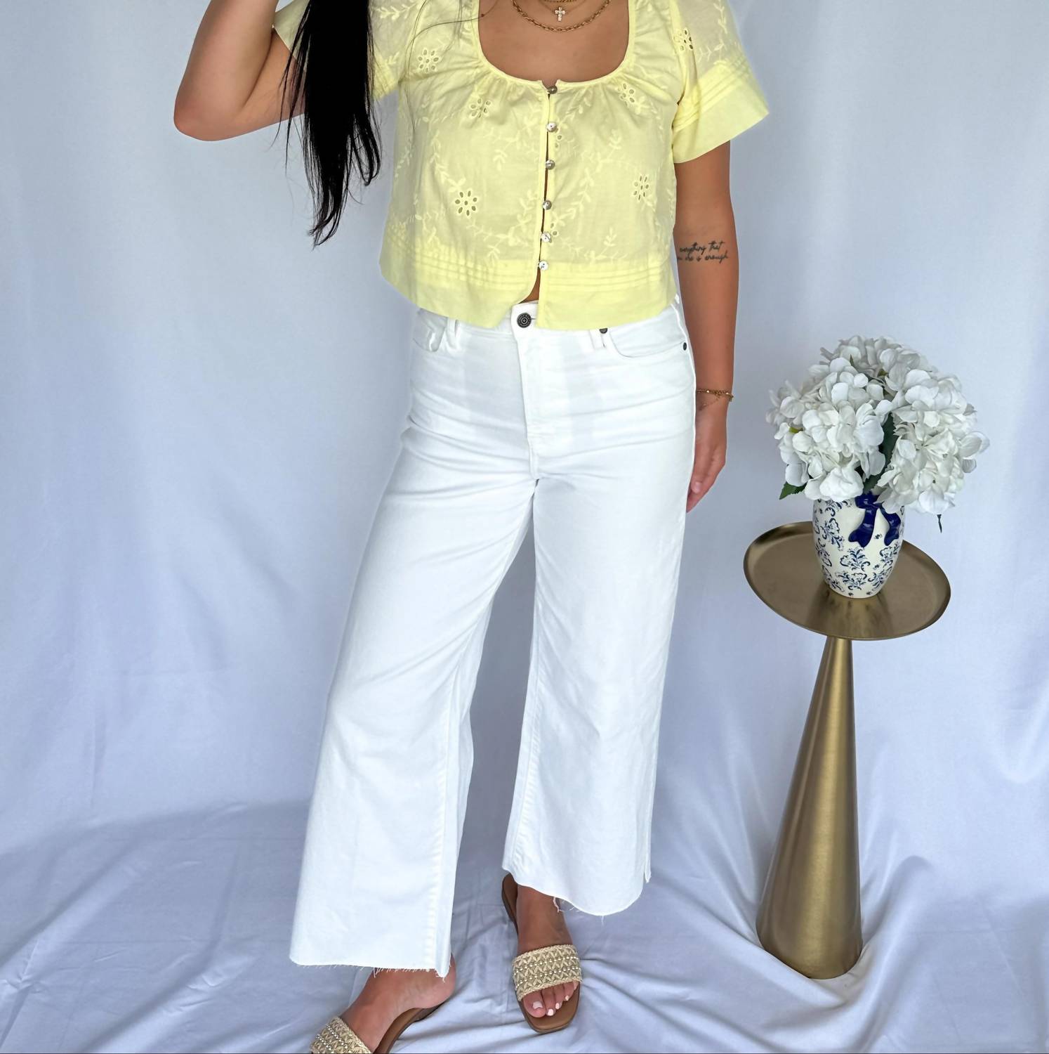 Olivaceous - The Elaine Top