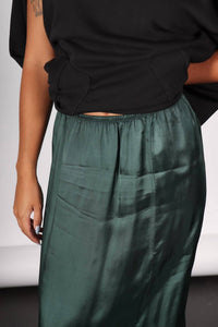 Maison Margiela - Satin Long Skirt
