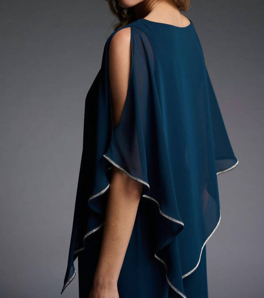 Joseph Ribkoff - Chiffon Diamante Trim Tunic