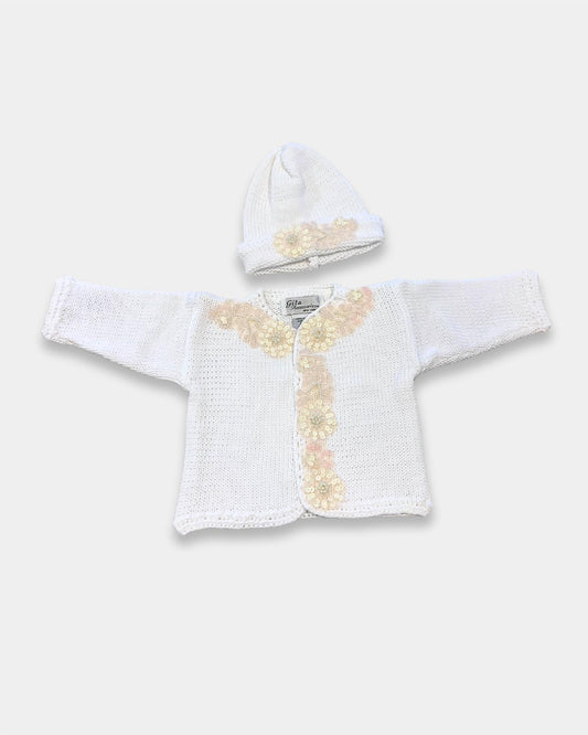 Gita - Girl's 2pc Sequence Sweater With Hat