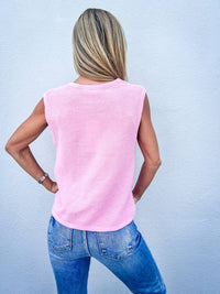 Anniewear - In Love With You Sweater Tank Vesk